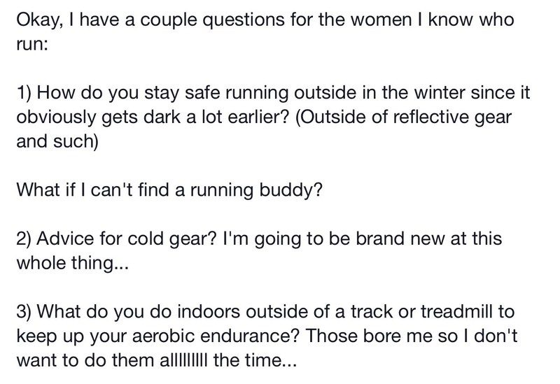 Illustration for article titled Question for women GTers who run Update: Thank you all!
